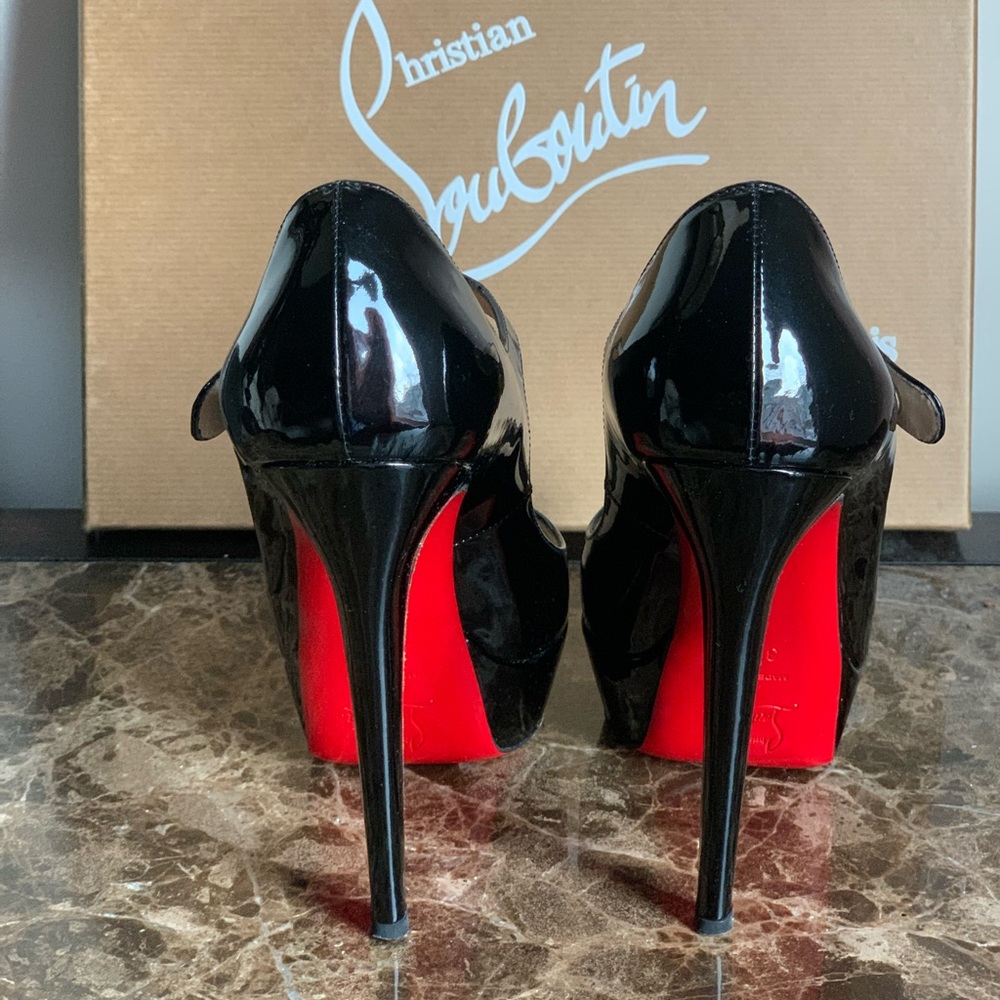Christian louboutin Bana 140 patent calf